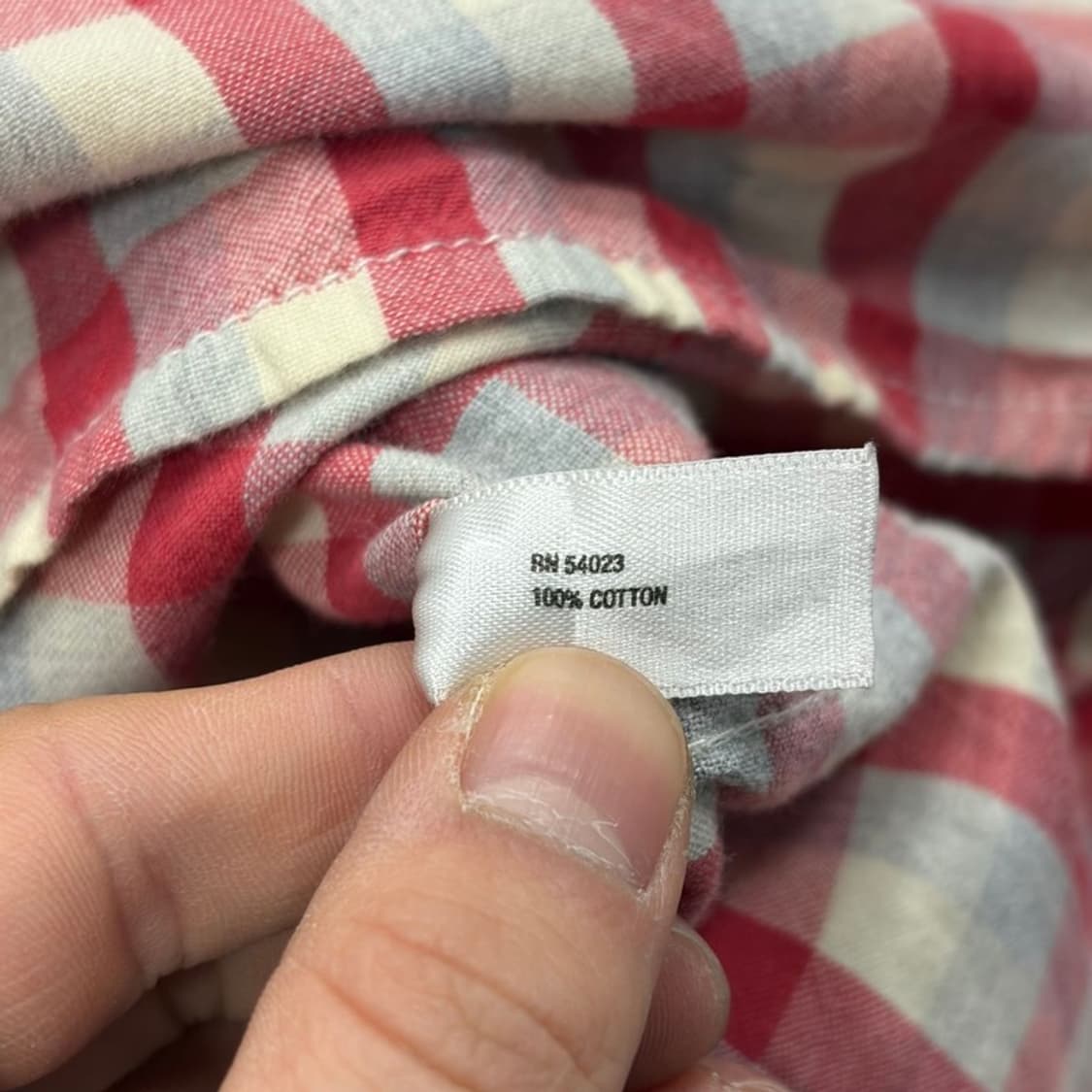 갭 체크 셔츠 v2394 상품이미지6