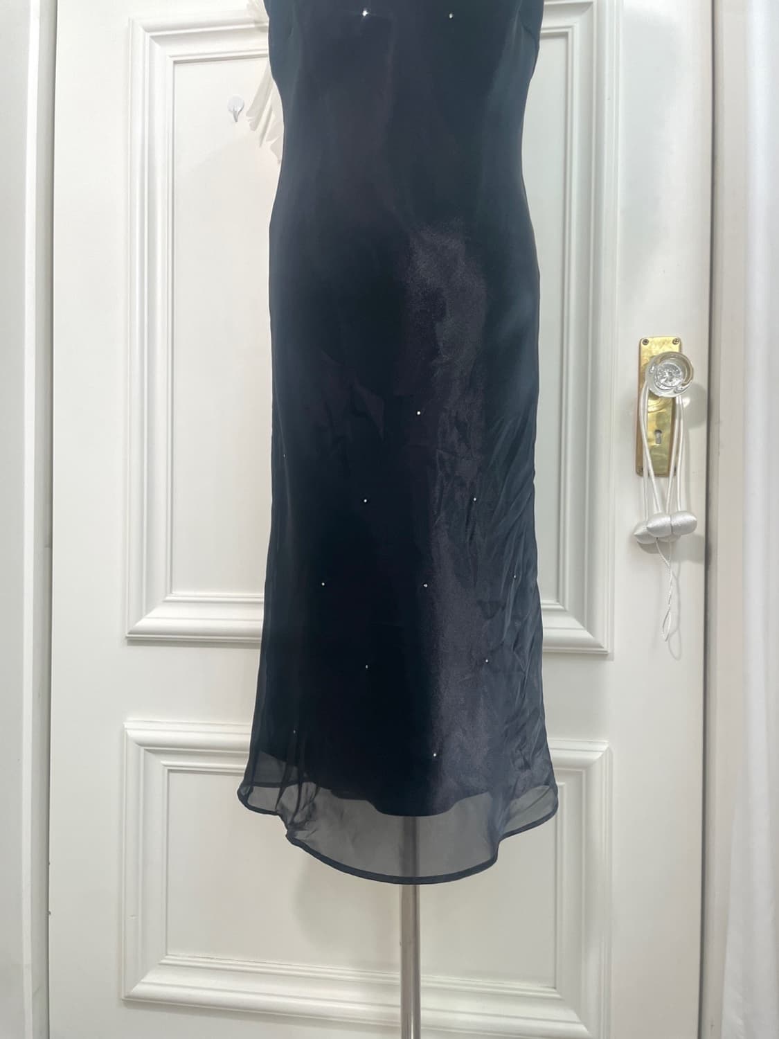 black chiffon beautiful cubic opc 상품이미지6