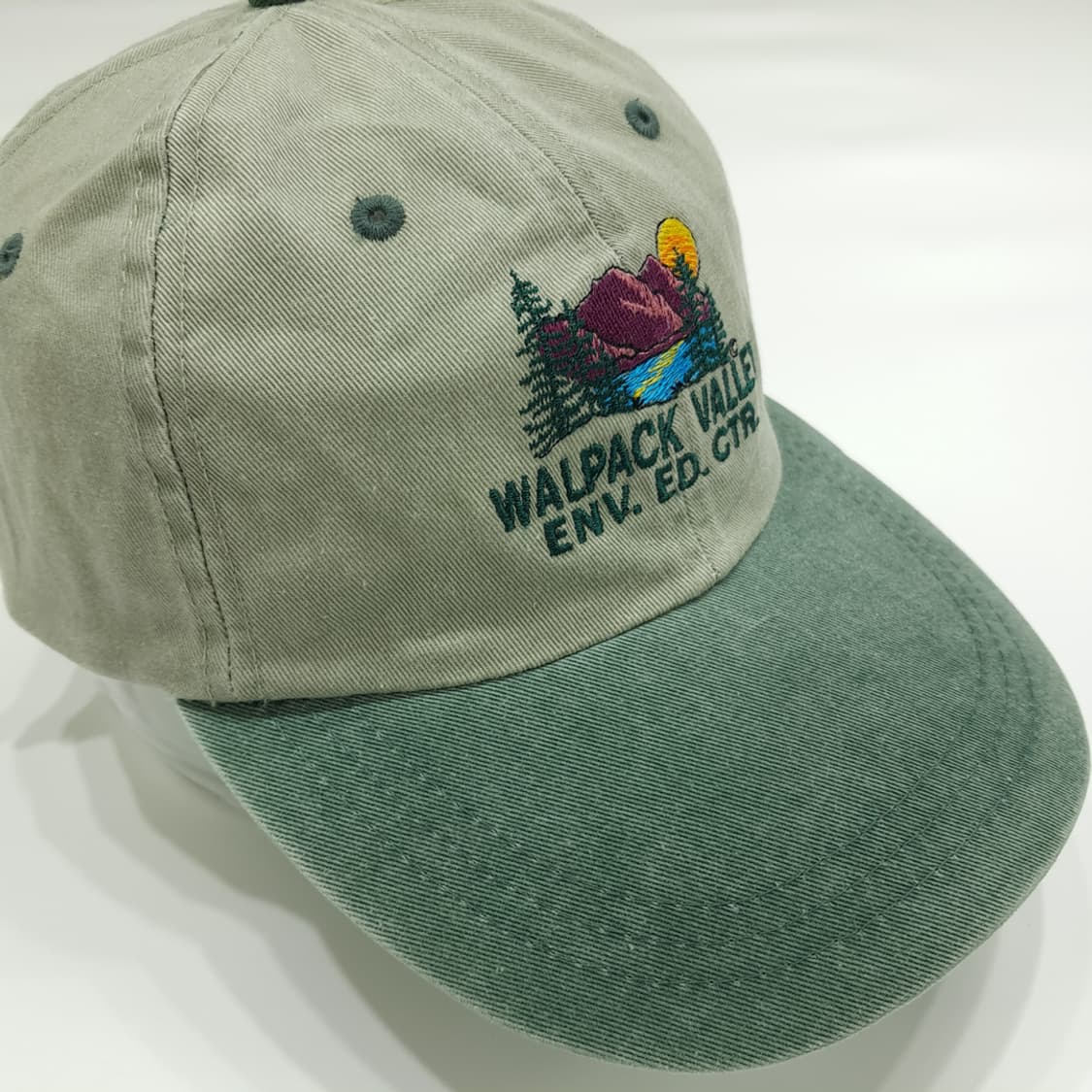 빈티지 Walpack Valley 자수 투톤 볼캡 P1241 상품이미지1