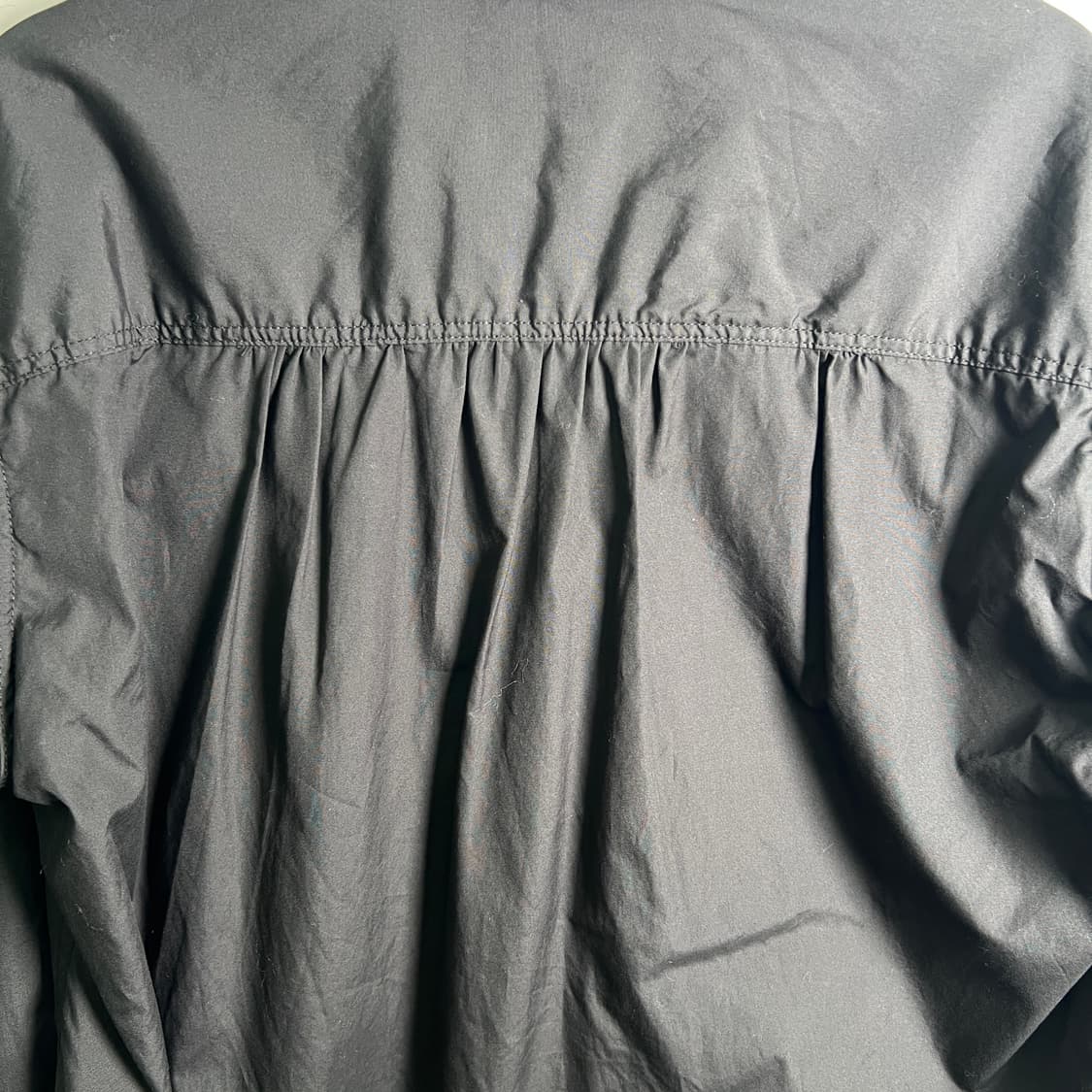 sulvam 설밤 브로드 컷오프 오픈 칼라 셔츠 M 상품이미지8