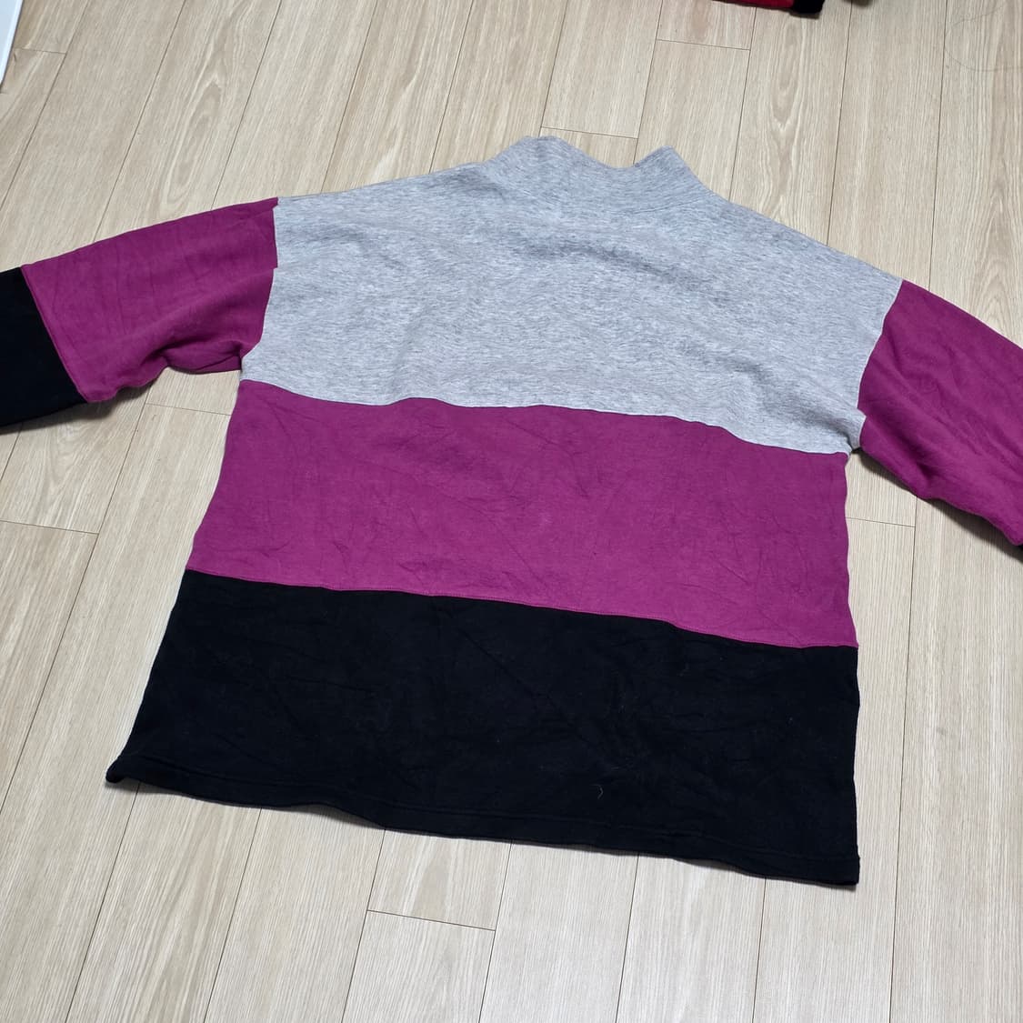 Kaepa [L] 미국빈티지 올드스쿨 대대장 아노락 반집업 맨투맨 상품이미지3