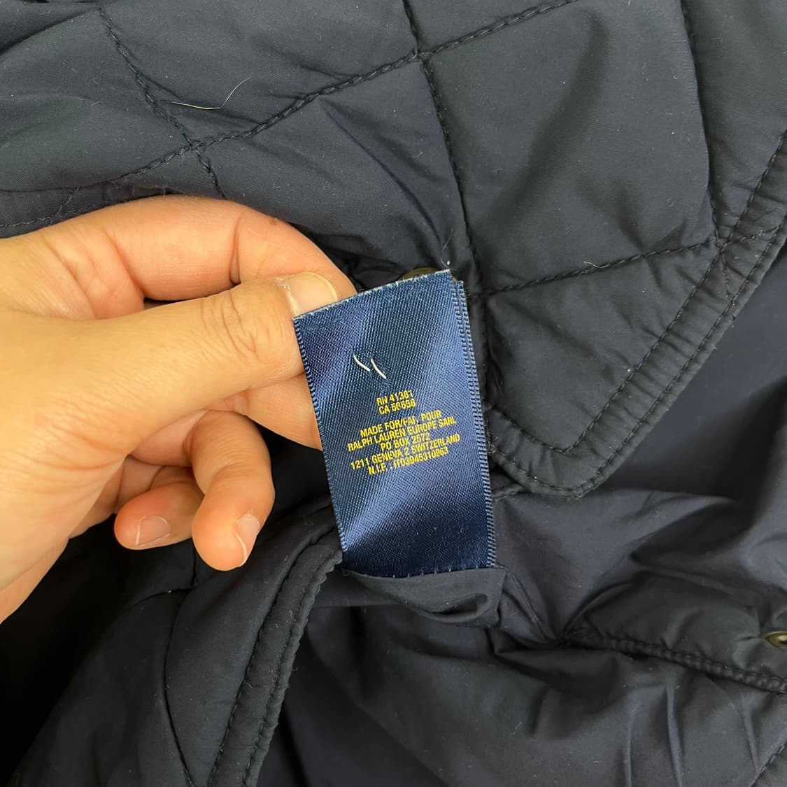 95 폴로랄프로렌 스몰포니 퀄팅 자켓 상품이미지7