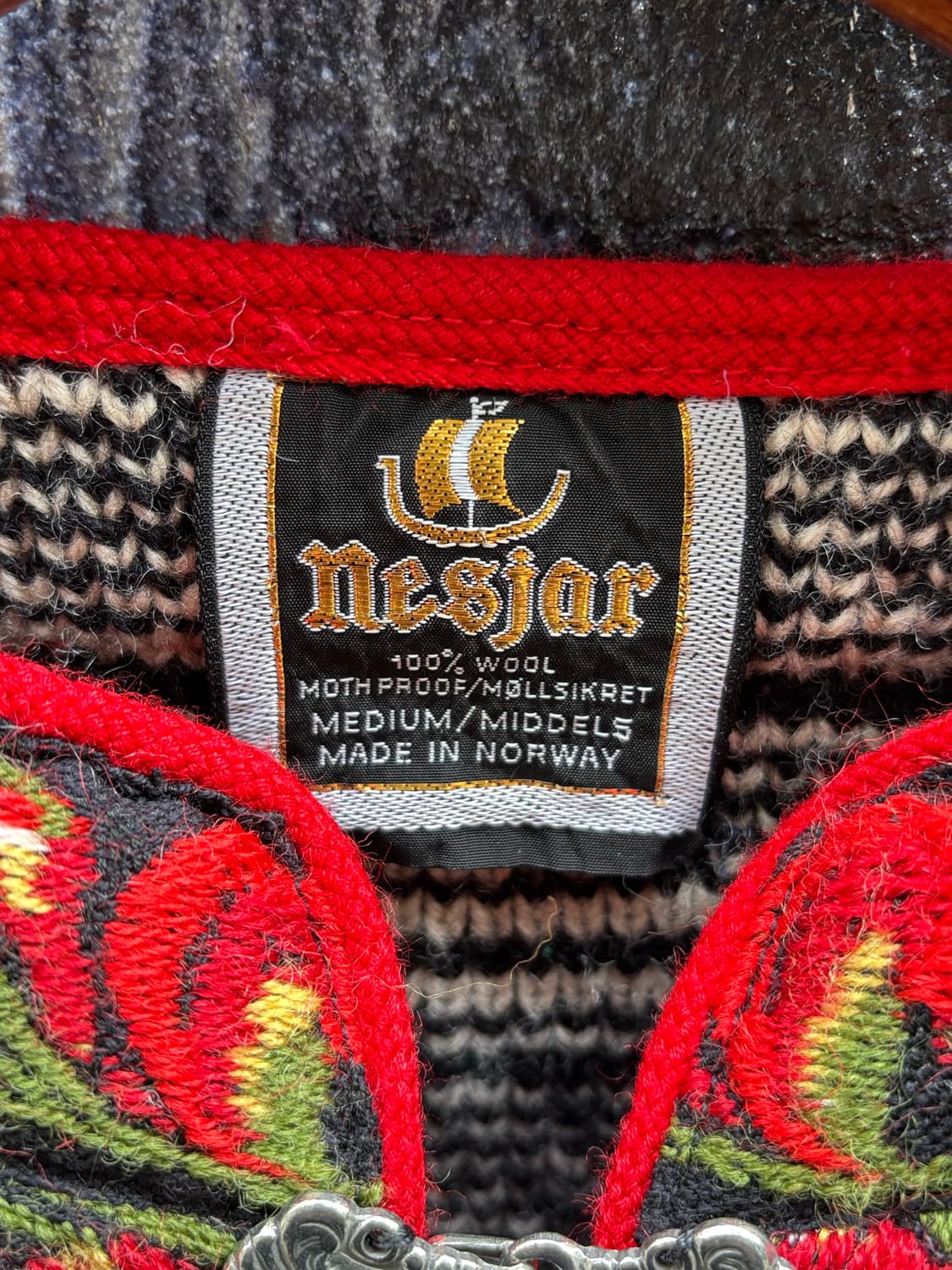 90s 노르딕 엔틱후크 스웨터 상품이미지6