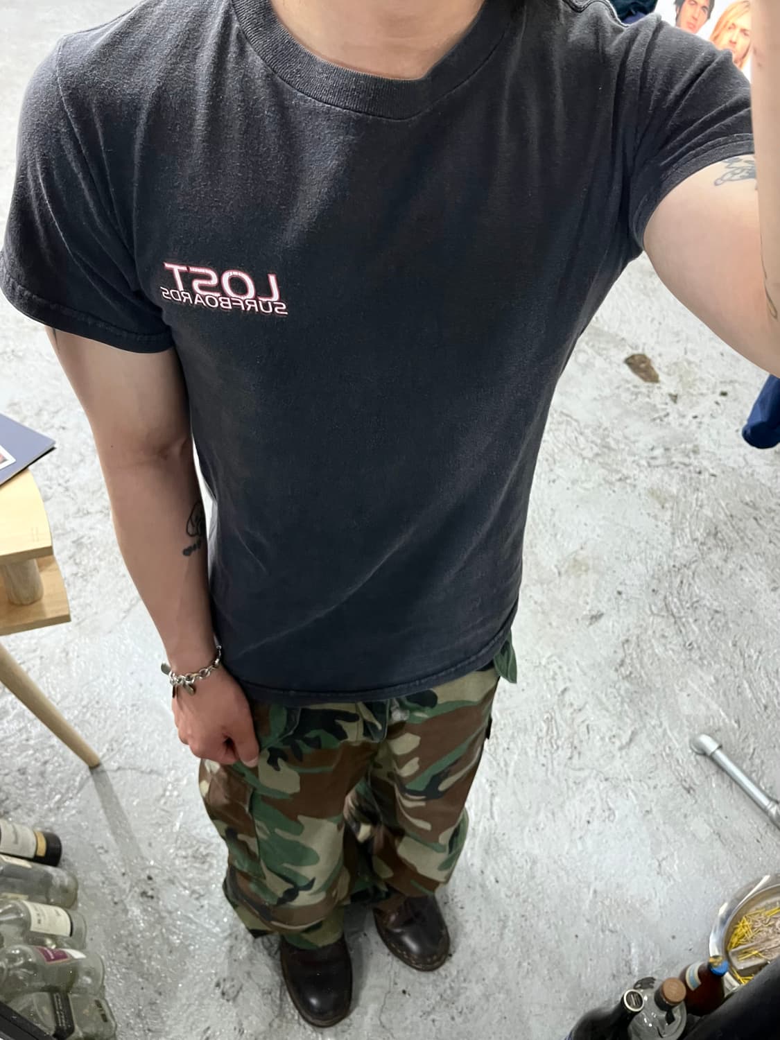 90s Lost enterprises hard faded tee 🇲🇽 상품이미지3