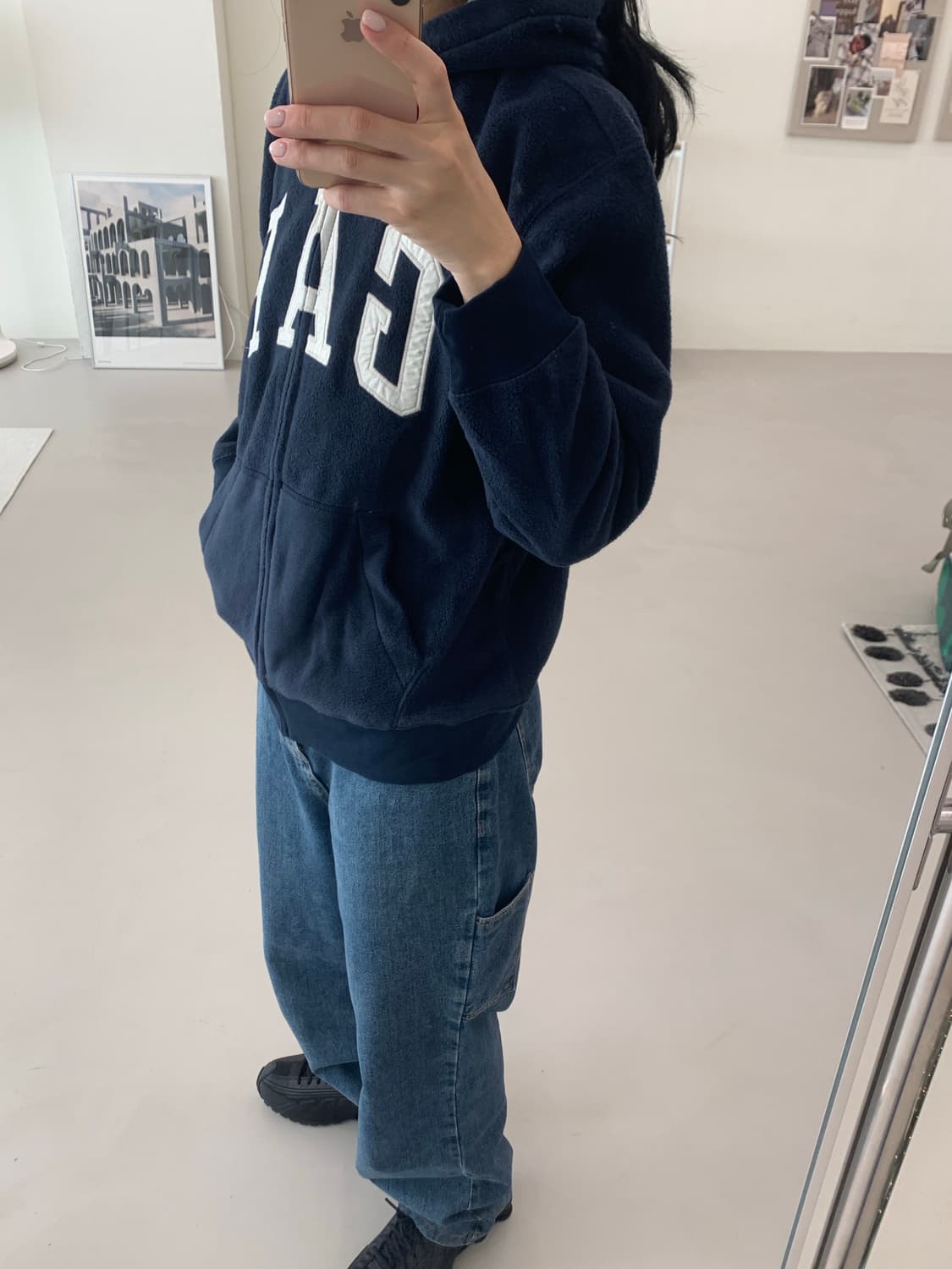 갭 키즈 후리스 후드집업 XXL(14-16) 상품이미지2