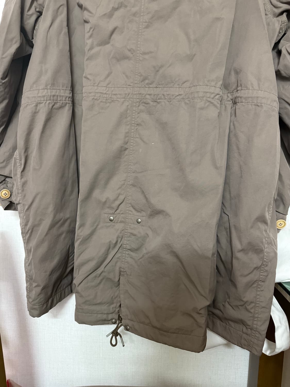 [5]비즈빔visvim 25AW Fishtail 피쉬테일 파카 카키 상품이미지9