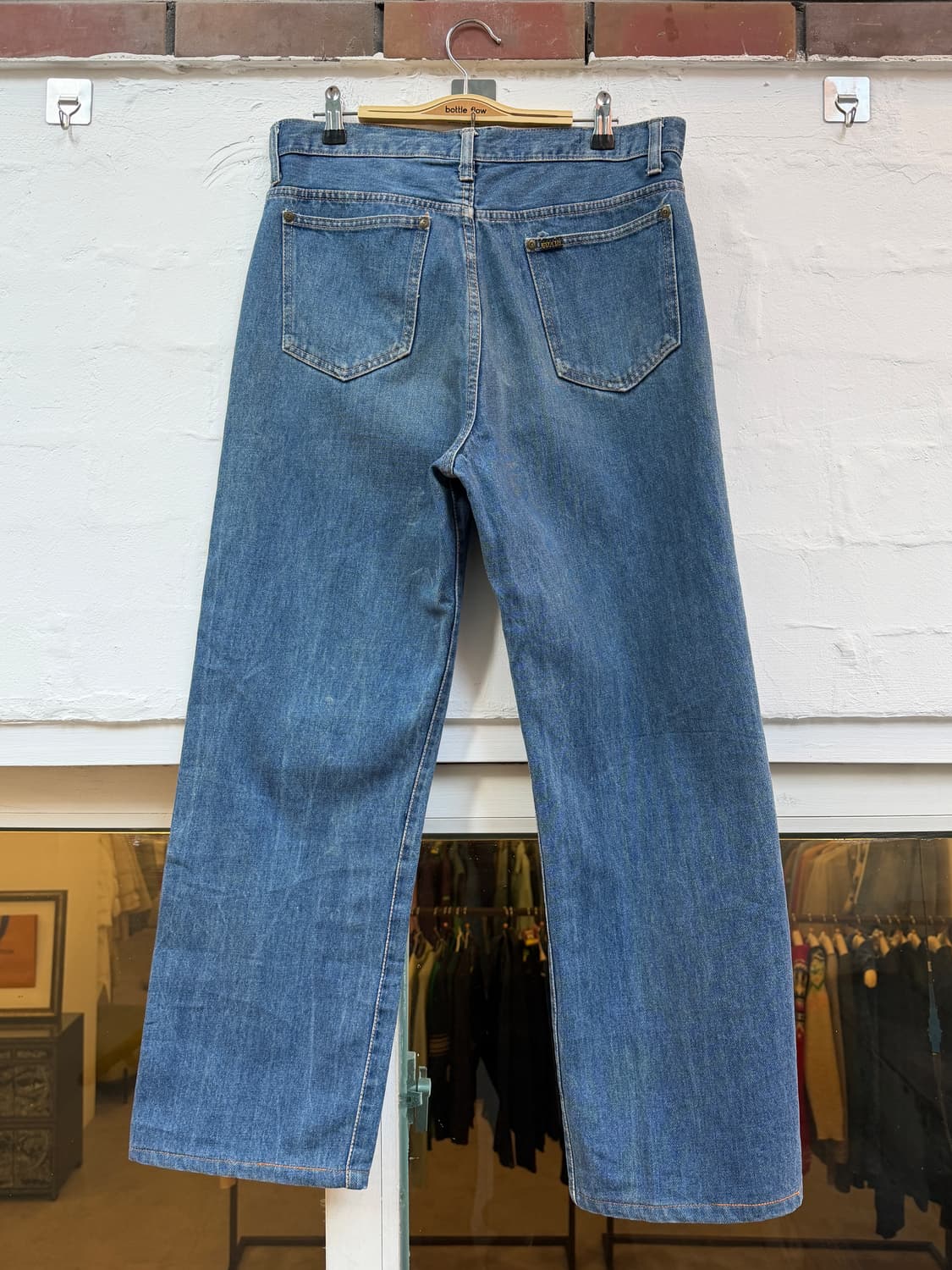 Edwin 에드윈 파이니스트 스토어 워싱 데님 팬츠 33 상품이미지10