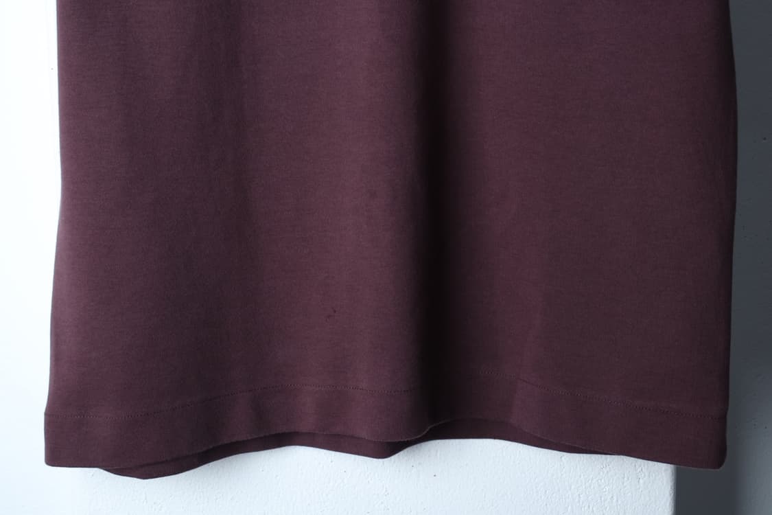 (XL-2XL) 자라 반팔 티셔츠 빅사이즈 버건디 무지 기본-H31383 상품이미지4