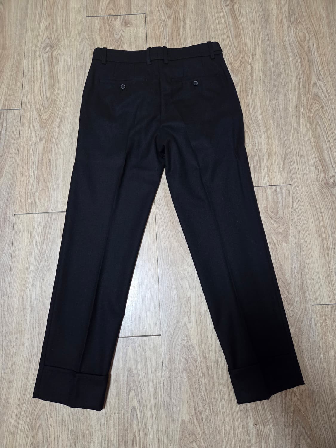 솔리드옴므 검정 슬랙스 상품이미지2