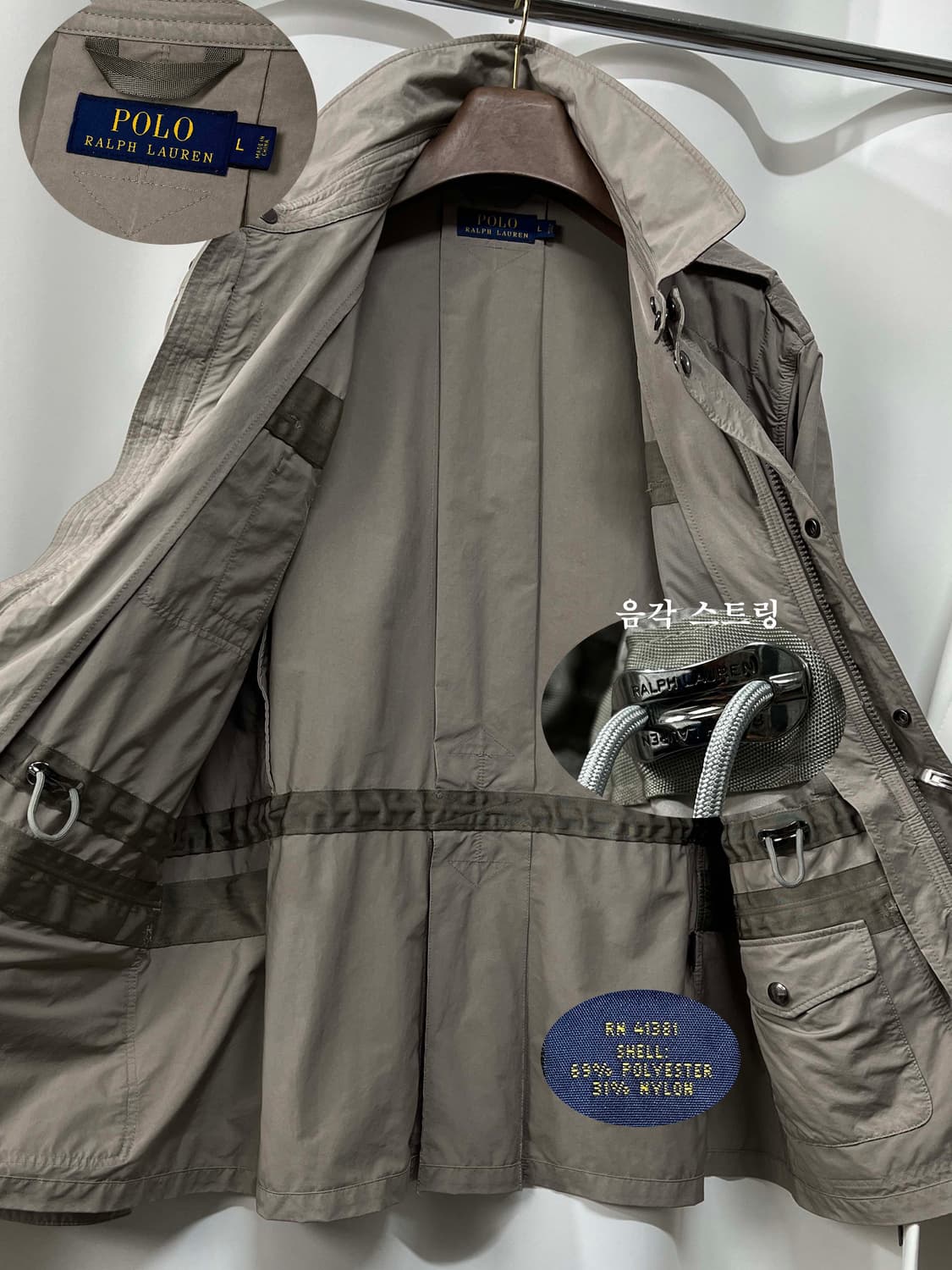 폴로 랄프로렌 유틸리티 사파리 필드자켓 상품이미지3