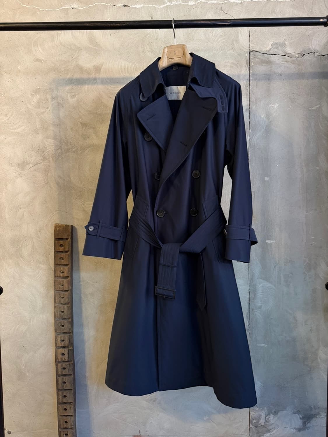 COHERENCE 코히어런스 더블 브레스티드 코트 95~100 상품이미지6