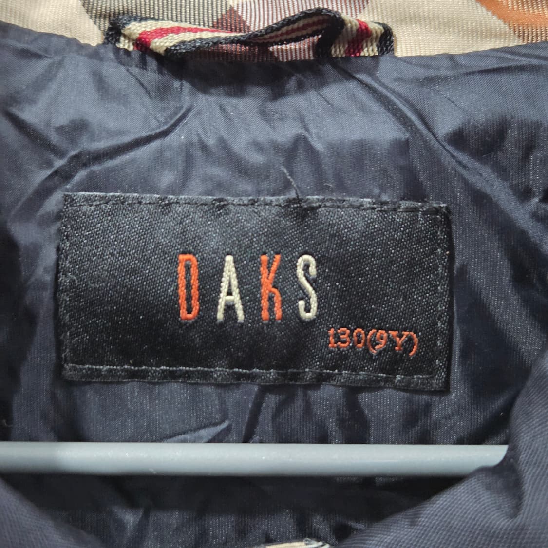 닥스 키즈 덕다운 경량패딩 130(9Y) 상품이미지3