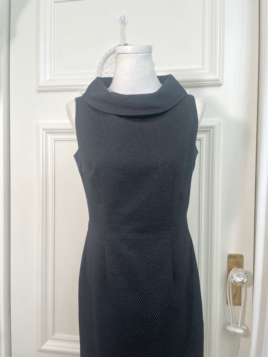 black jacquard glitter feminine opc 상품이미지5