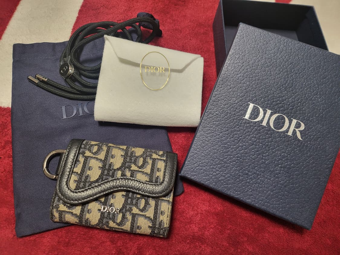 디올 새들 카드 홀더 숄더 스트랩 상품이미지1