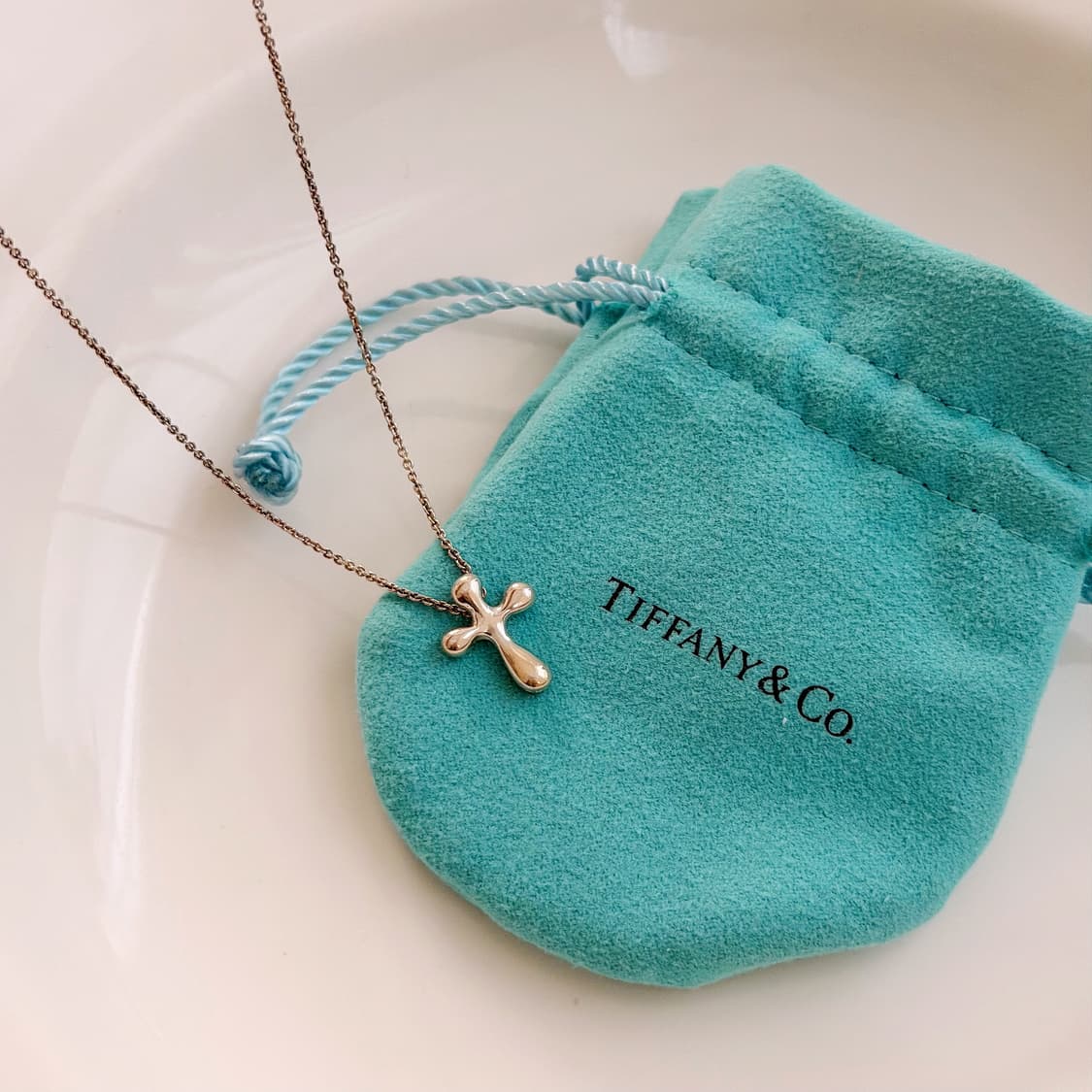 티파니 앤코 크로스 십자가 목걸이 상품이미지1