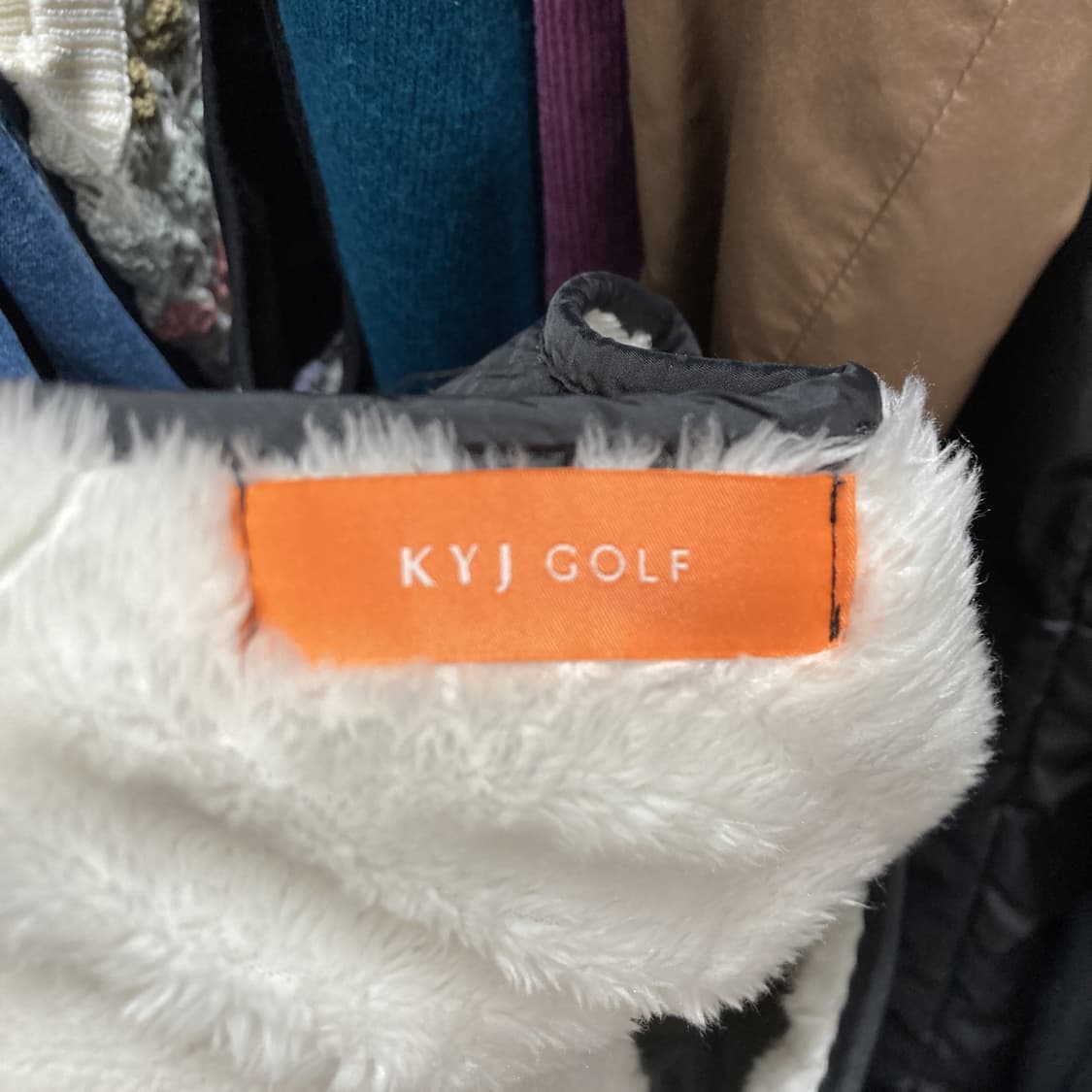 김영주 골프 여성 안감털 누빔 반팔자켓 95  상품이미지4