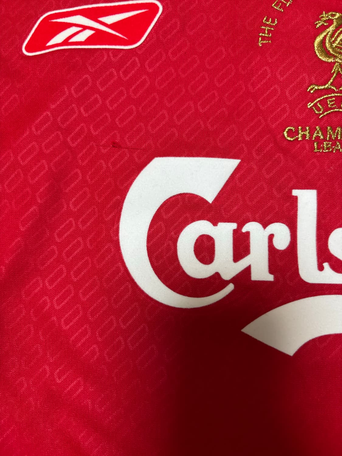 리복 04 06 리버풀 홈 알론소 이스탄불의 기적 유니폼  상품이미지4