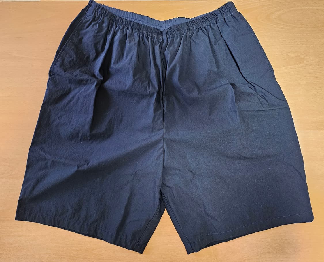 [M]포터클래식 Poplin Peace Shorts Navy 상품이미지1
