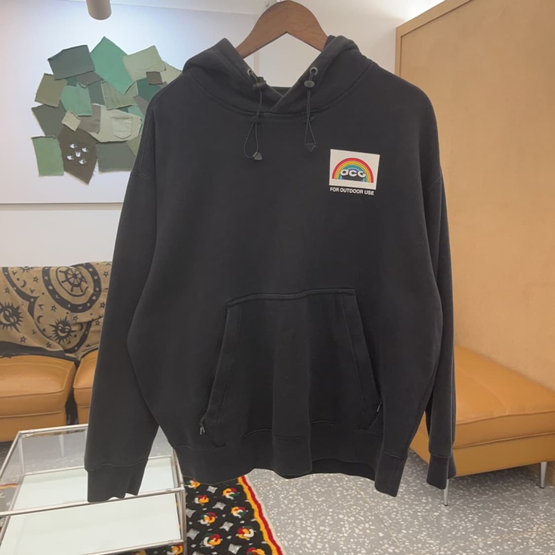 나이키 ACG 키치 레인보우 풀오버 기모 후드티 L C07821 상품이미지3