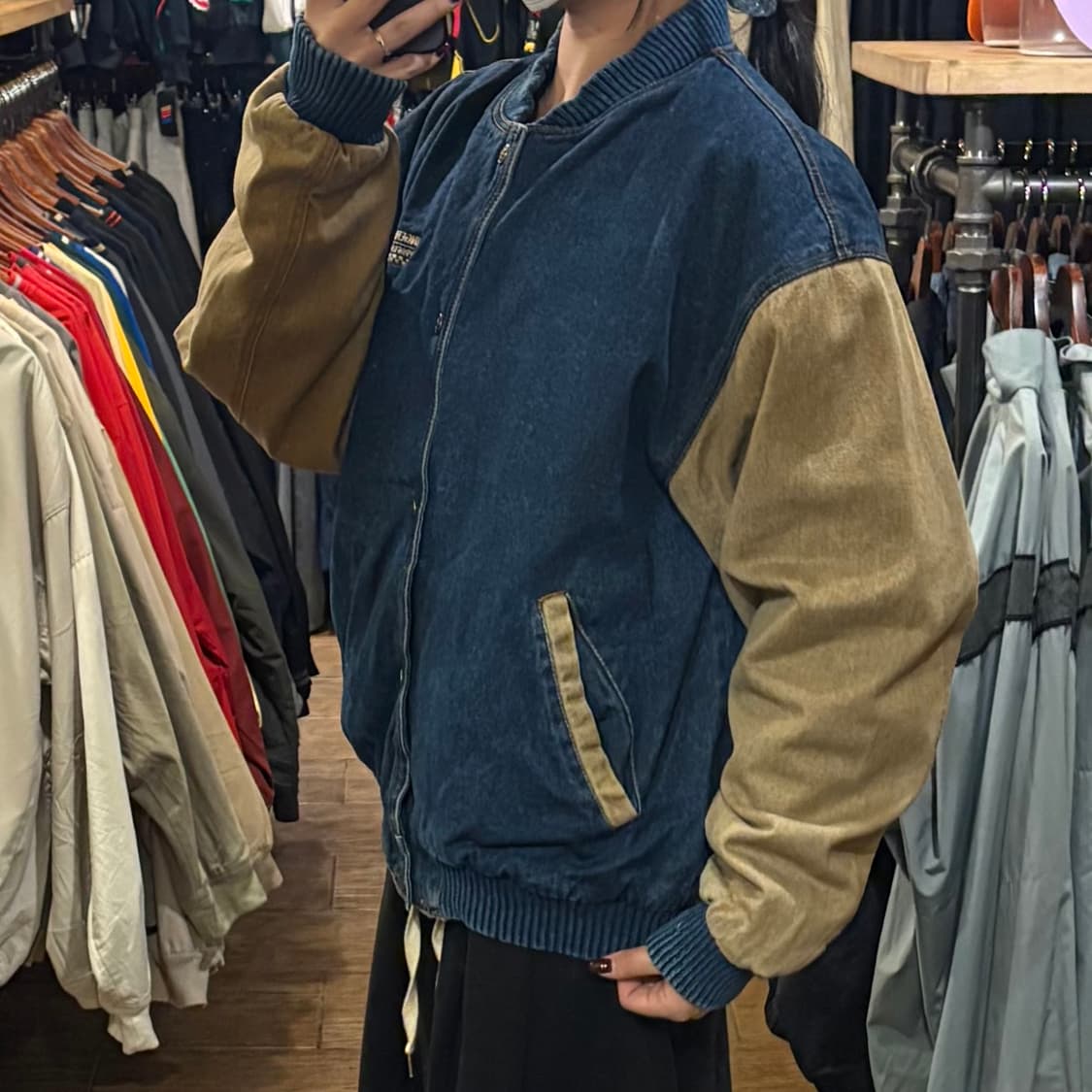 [HI] VTG 데님바시티자켓 진청 상품이미지3