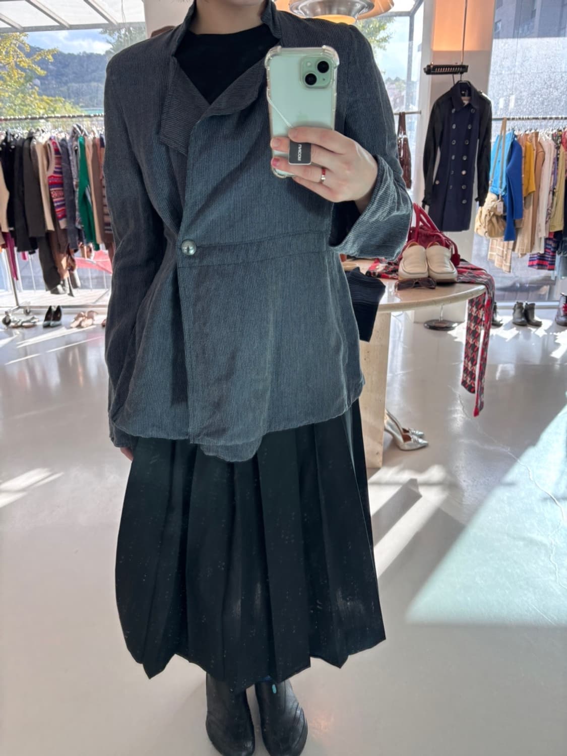 Vintage Emporio Armani Linen Jacket 상품이미지1