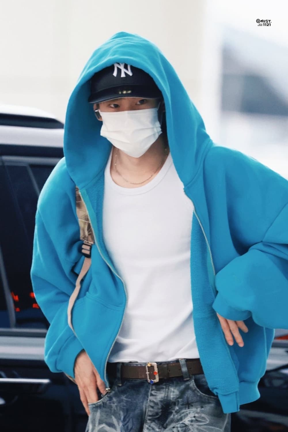 skylrk 후드집업 m 블루 상품이미지2