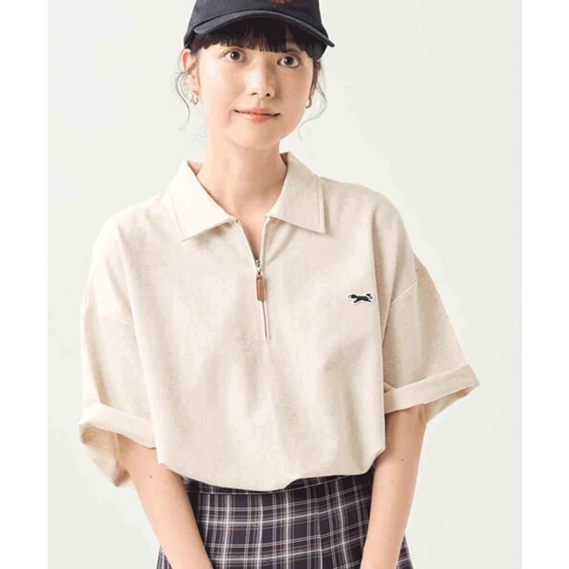 TOWN CRAFT Half Zip Polo Shirt 상품이미지6