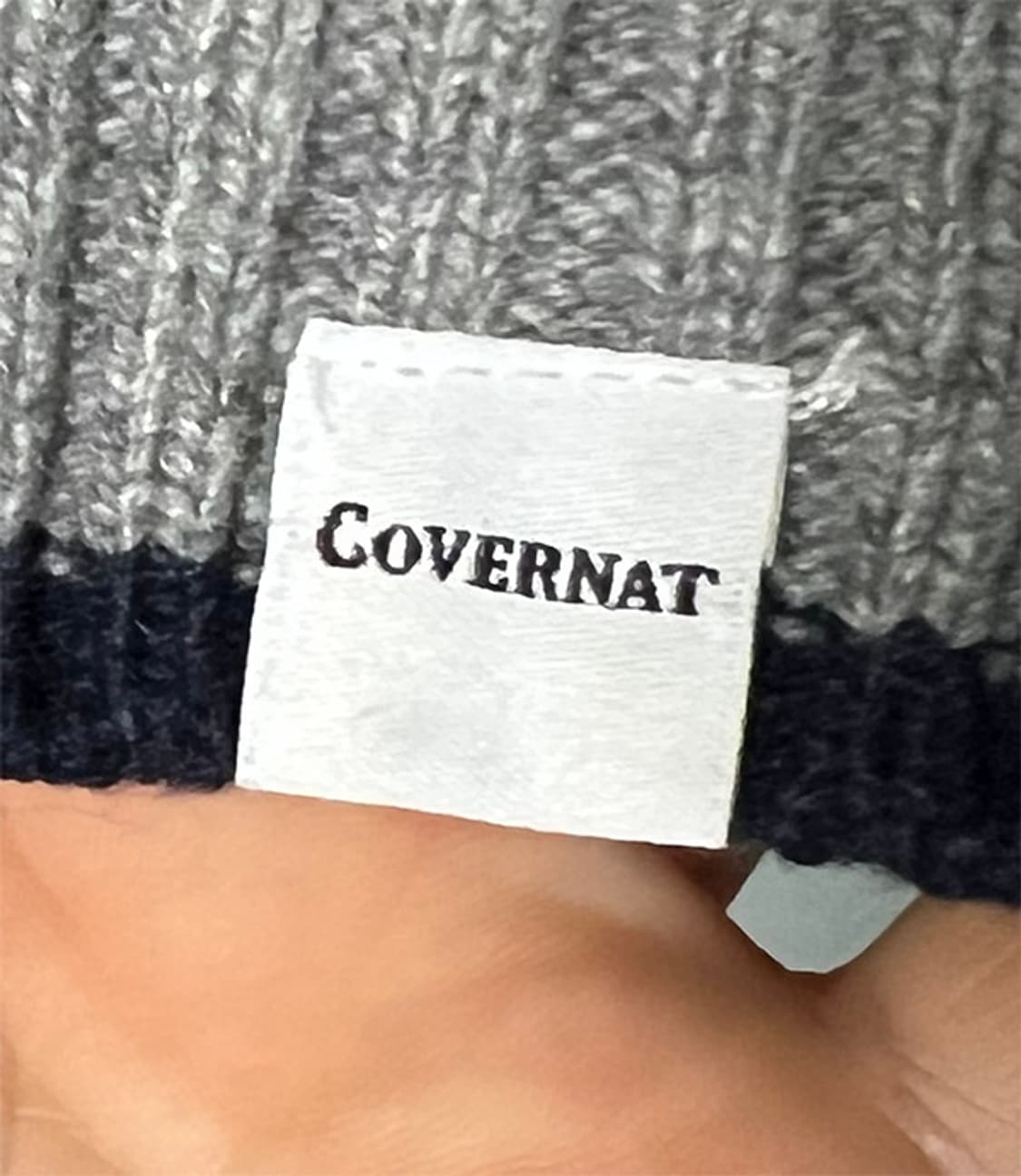 커버낫 남자 니트 울 오버핏 캐주얼 스트릿룩 M 95 상품이미지4