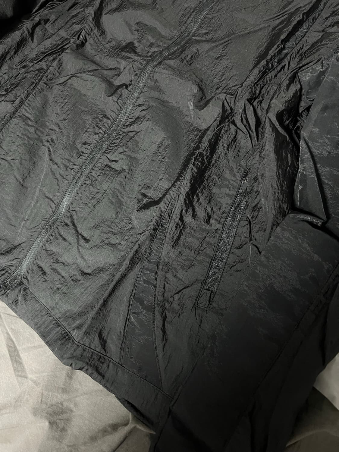 (L) 엑슬림 ep6 07 자켓 바람막이 블랙 새상품 상품이미지2