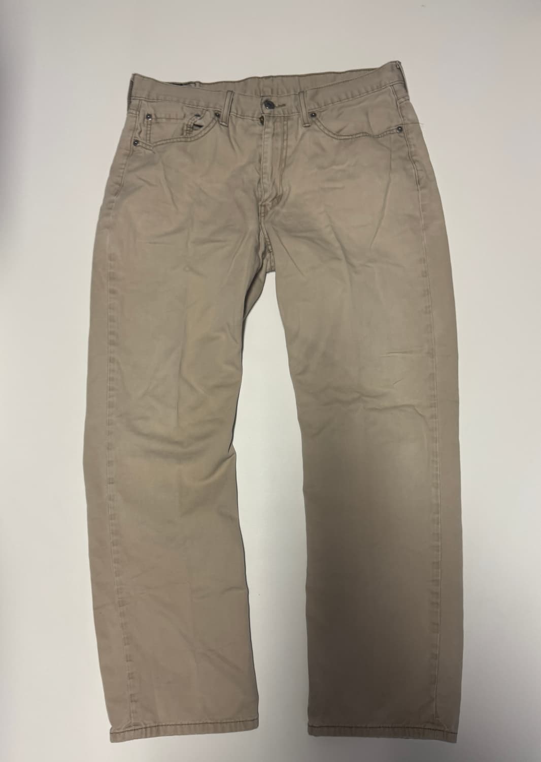 리바이스 514 스트레이트 핏 코튼팬츠 베이지 35.4인치 상품이미지1