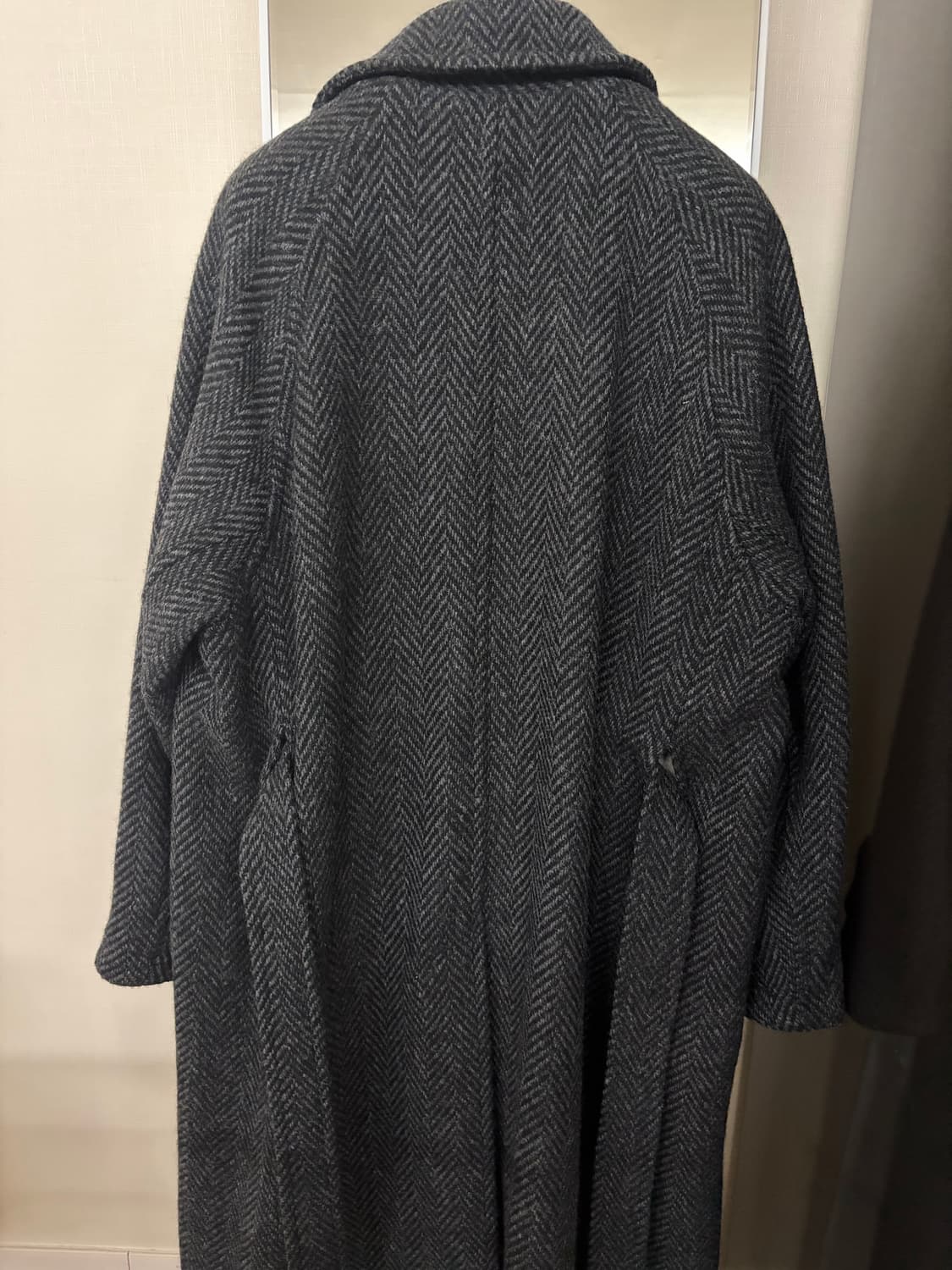 도큐먼트 24fw 도네갈트위드 코트 M 상품이미지6