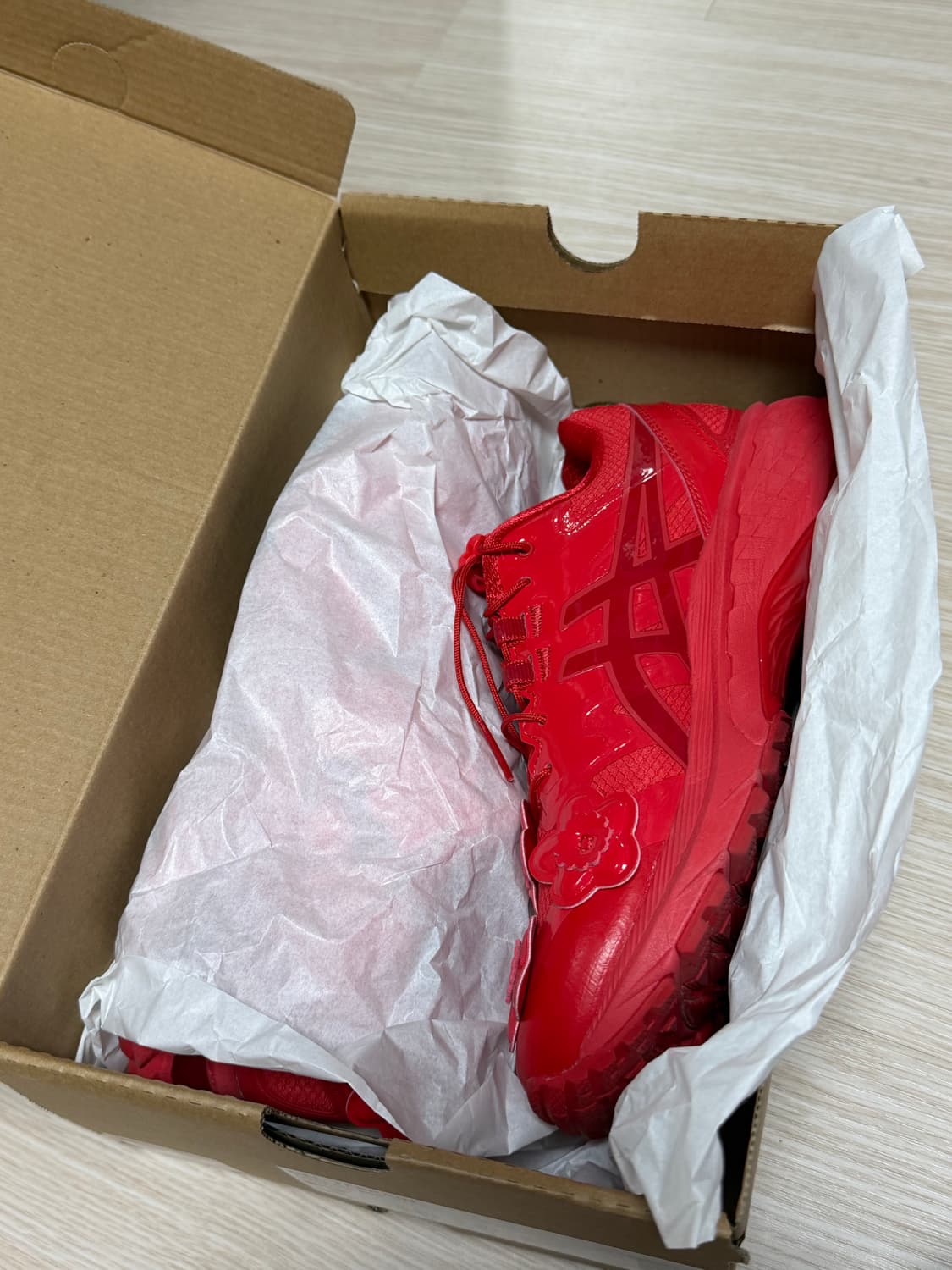 아식스 x 세실리에 반센 젤 터레인 레드 상품이미지5