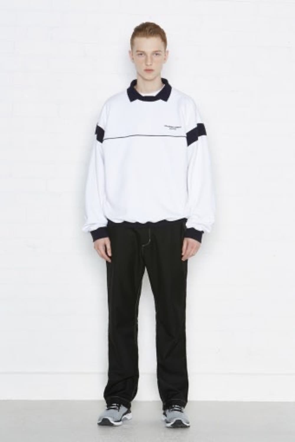 라이풀 맨투맨 스웻셔츠 화이트 L 상품이미지3