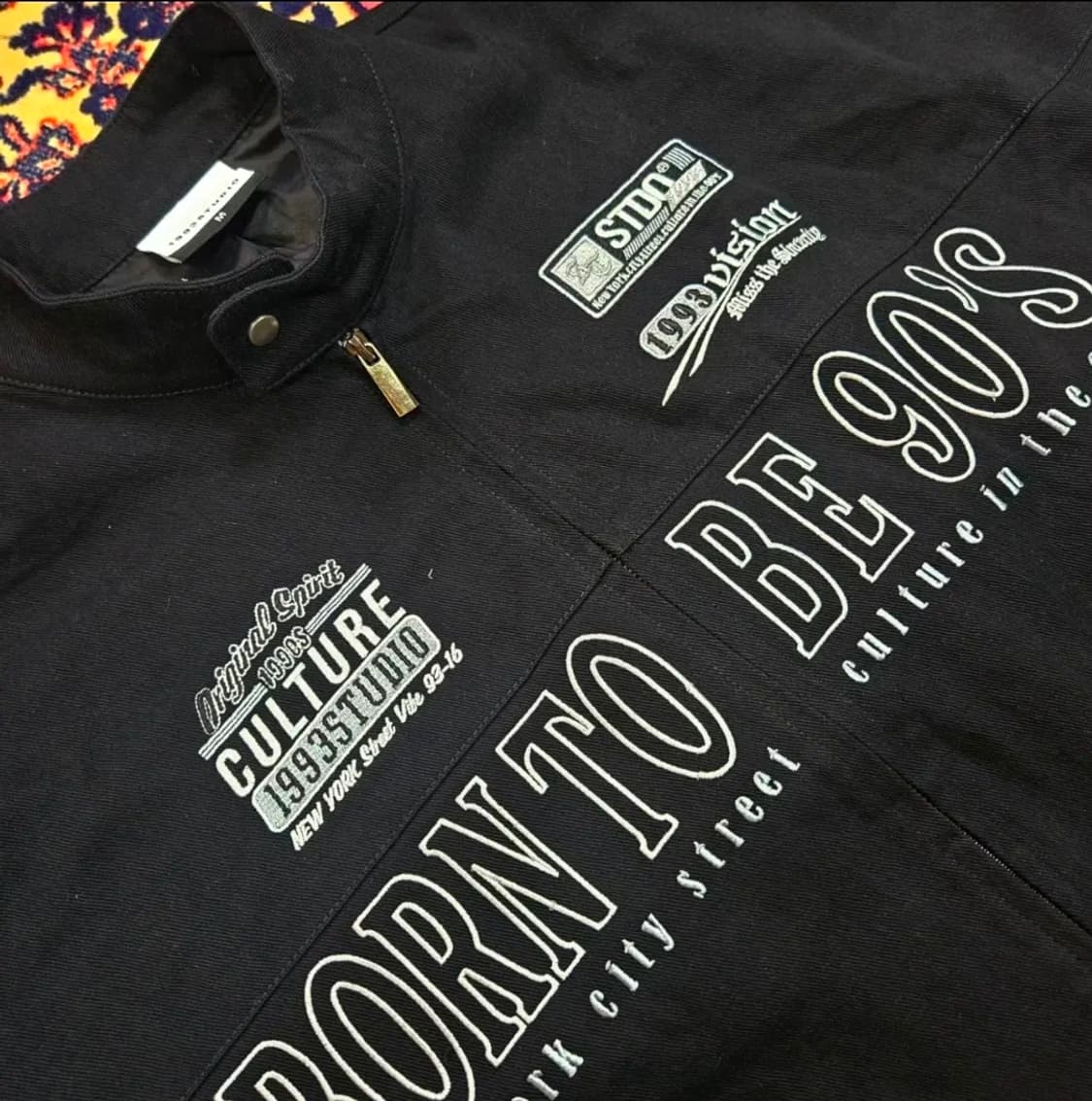 1993스튜디오 빈티지 코튼 트윌 바이커자켓 상품이미지7