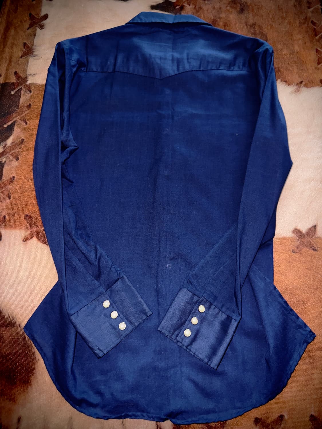 70s Rappers Stars stitch Western shirt 상품이미지7