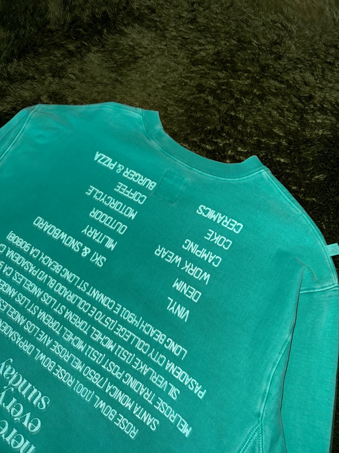 [M] Fetch 페치 선데이 US 코튼 리버스위브 스웻셔츠 상품이미지8