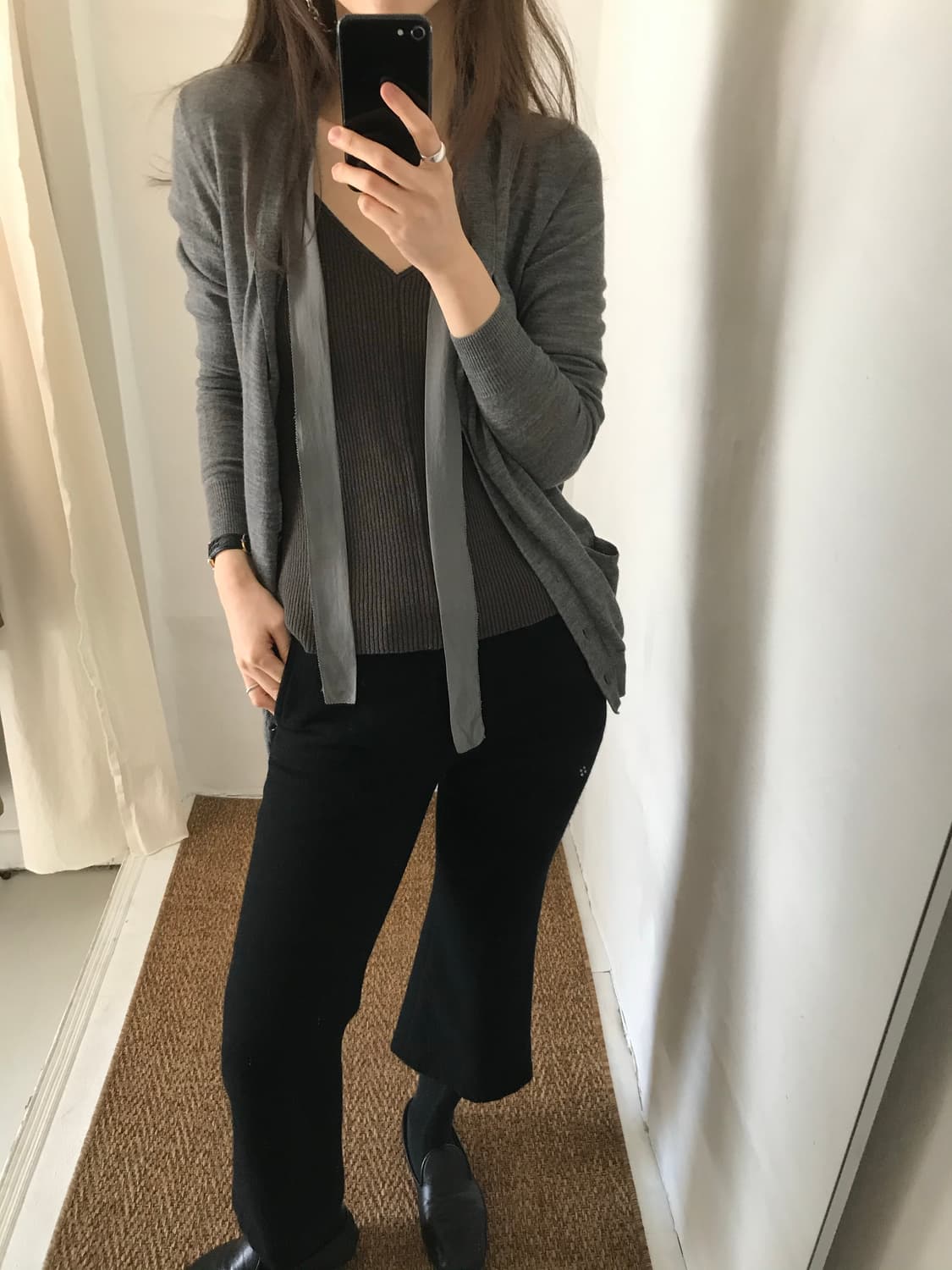 silk strap cardigan 상품이미지5