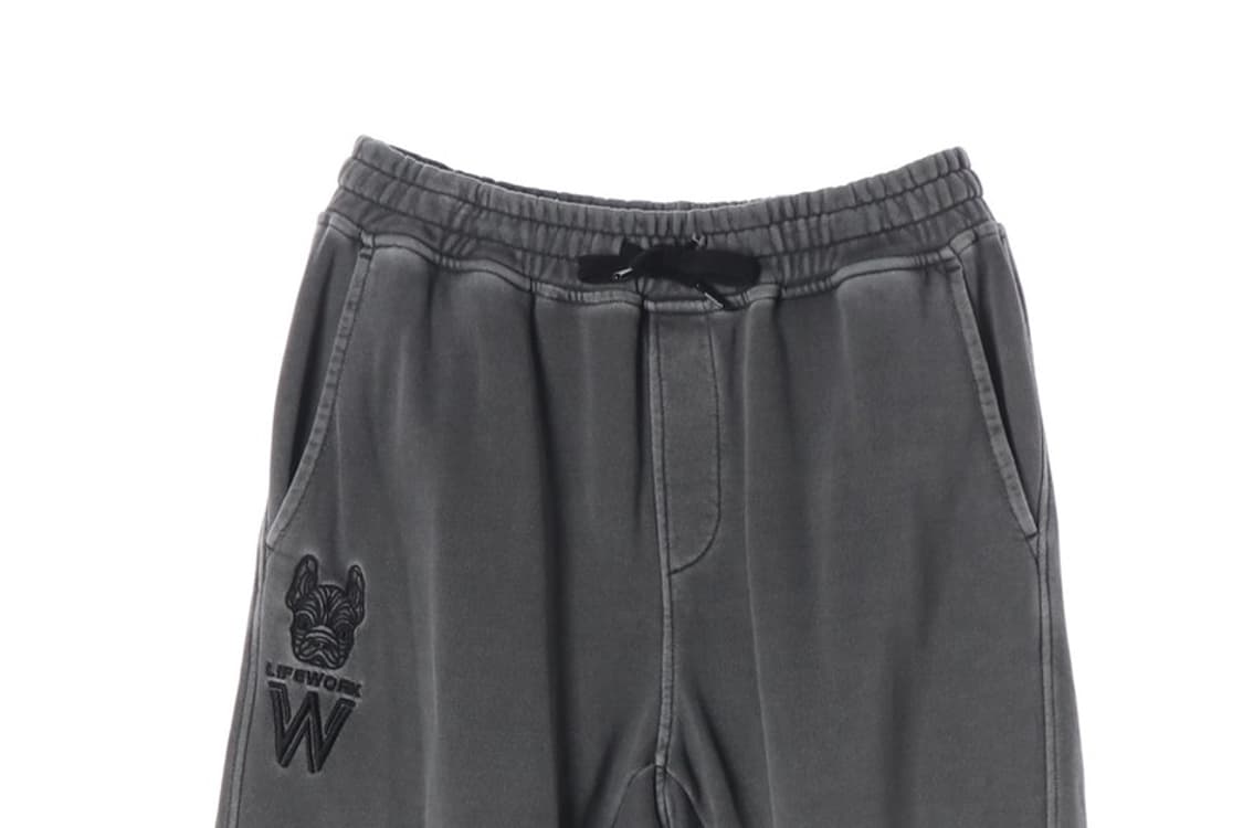 라이프워크 피그먼트 라독 로고 조거 팬츠 차콜 M 상품이미지3