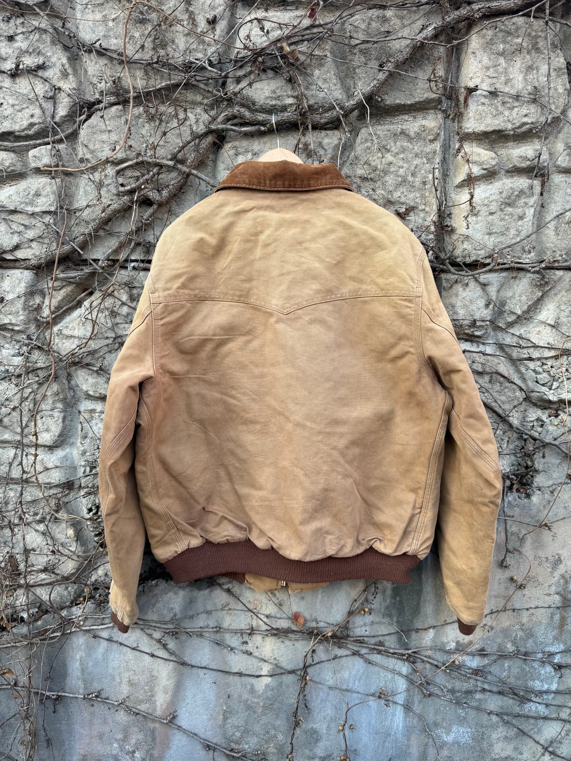 80s 칼하트 빈티지 페이딩 산타페 워크 자켓 상품이미지2