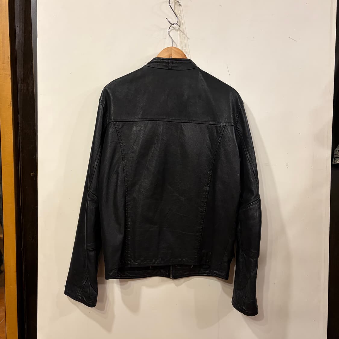 캘빈클라인 카우레더 바이커자켓 상품이미지3