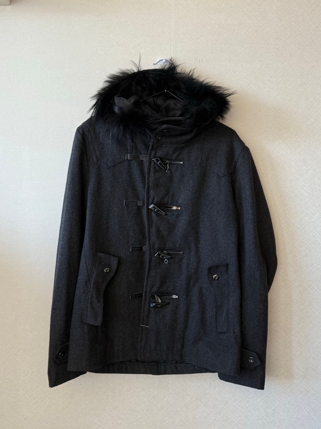 Semantic design fur coat 상품이미지1