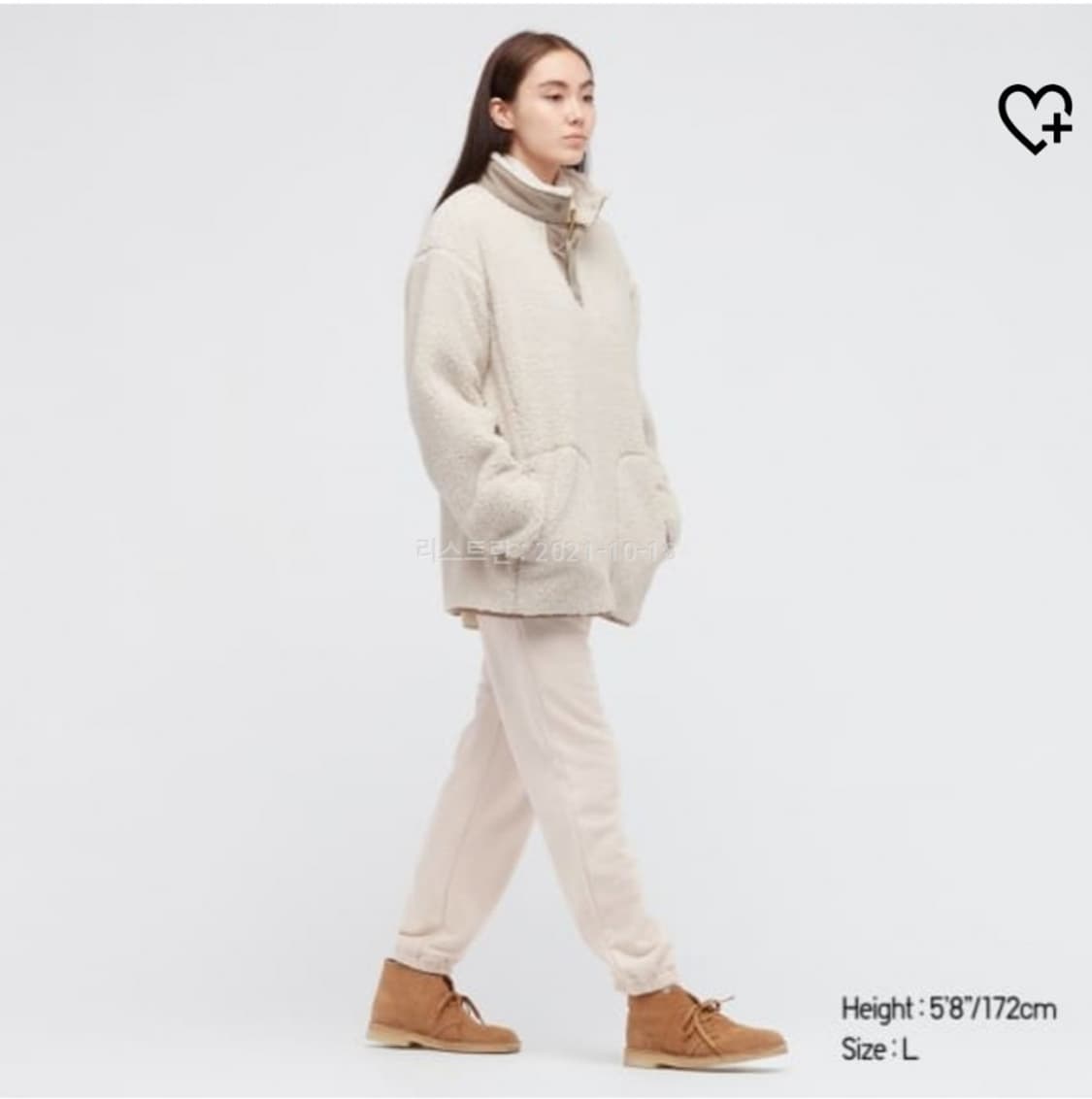 유니클로 x 화이트 마운티니어링 WJP 플리스 오버사이즈 풀오버 상품이미지8