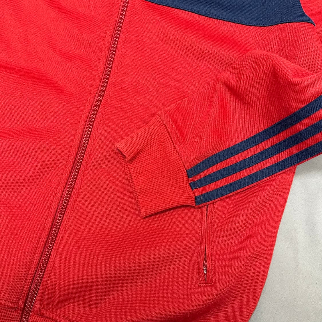 아디다스 베켄바우어 버건디/네이비라인 빈티지 져지 105 상품이미지6