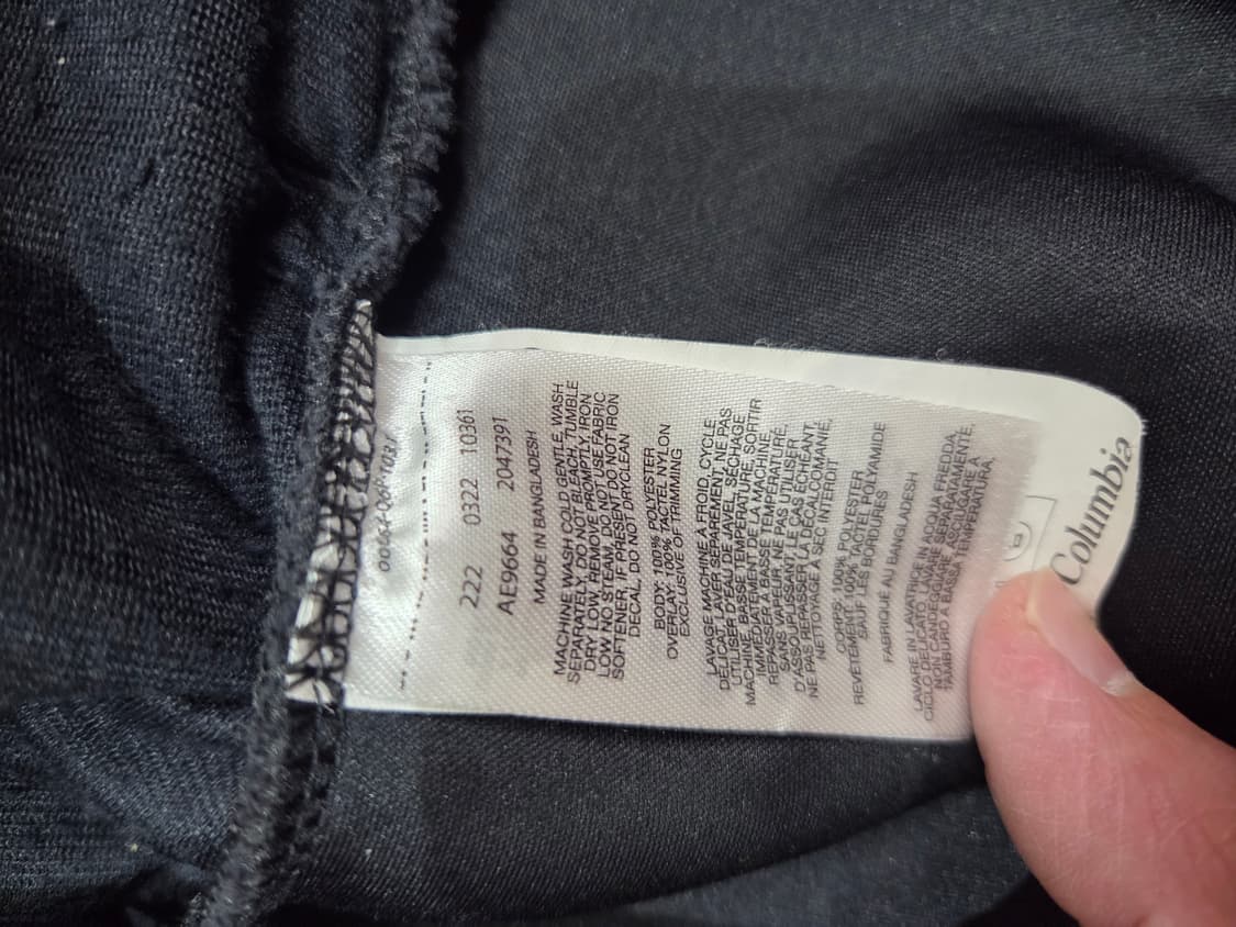 컬럼비아 플리스 자켓 블랙(XXL) 상품이미지4