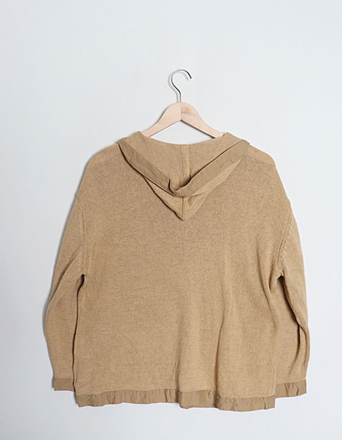  K B F LinenBlend Knit Hoodie 상품이미지3