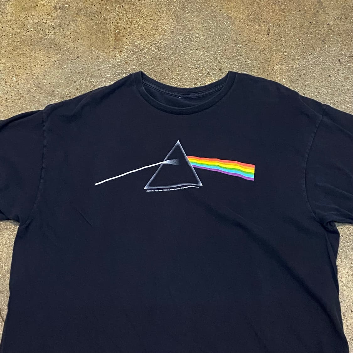 미국 빈티지 핑크폴라로이드 반팔티 락티셔츠 상품이미지2