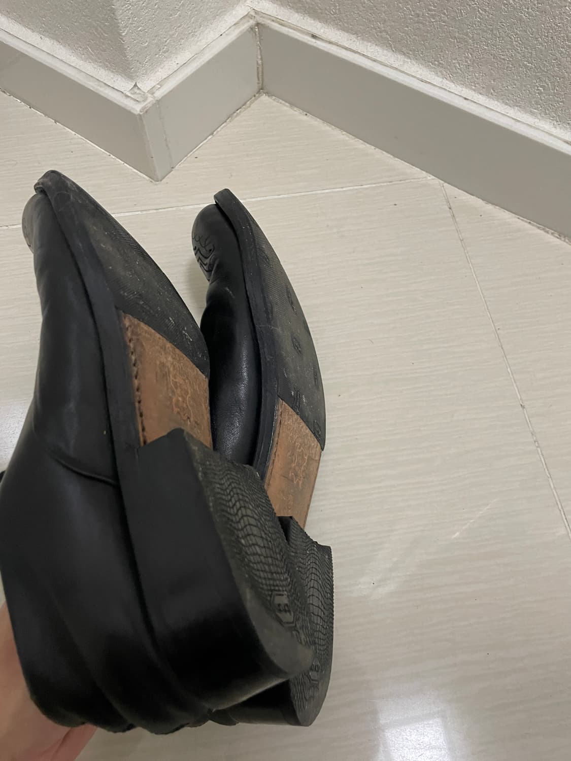 훕데두 레더 더비 슈즈 상품이미지4