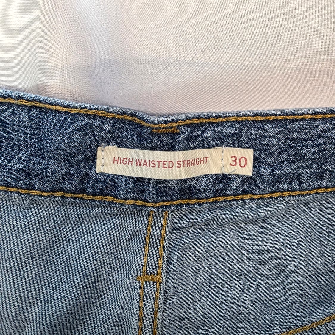 [30]리바이스 하이웨스트 스트레이트핏 데님팬츠 상품이미지4