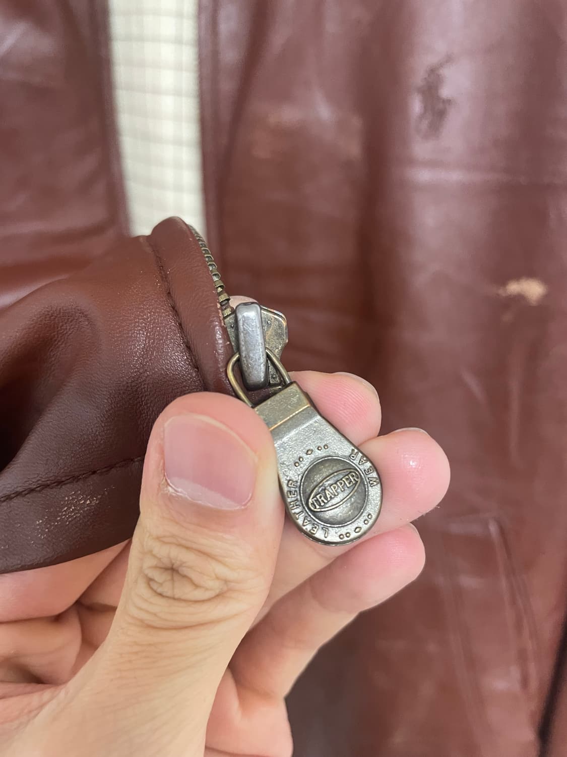 [M] 폴로 빈티지 램스킨 레더 자켓 상품이미지10