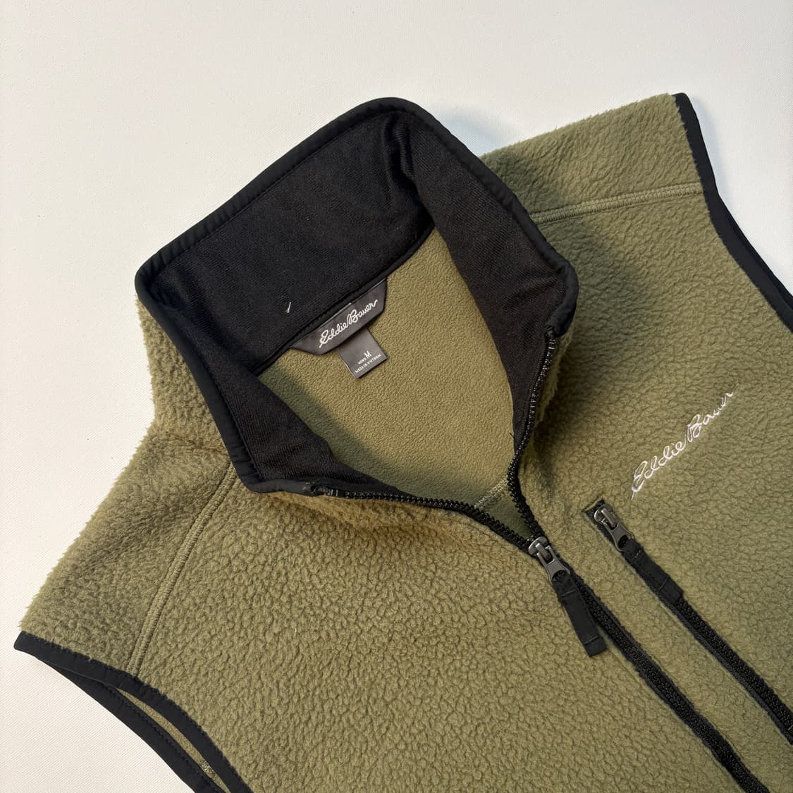 00s Eddie Bauer 플리츠 베스트_데드스탁 상품이미지5